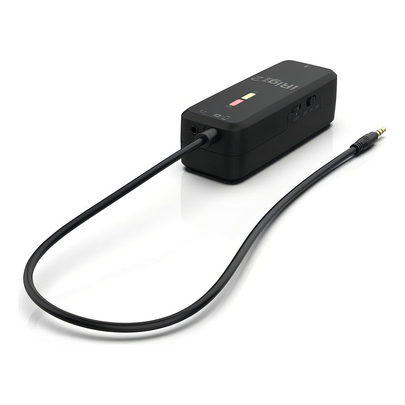 Ik Multimedia Irig Pre 2 Interfaz De Audio Con Mic Preamp Negro