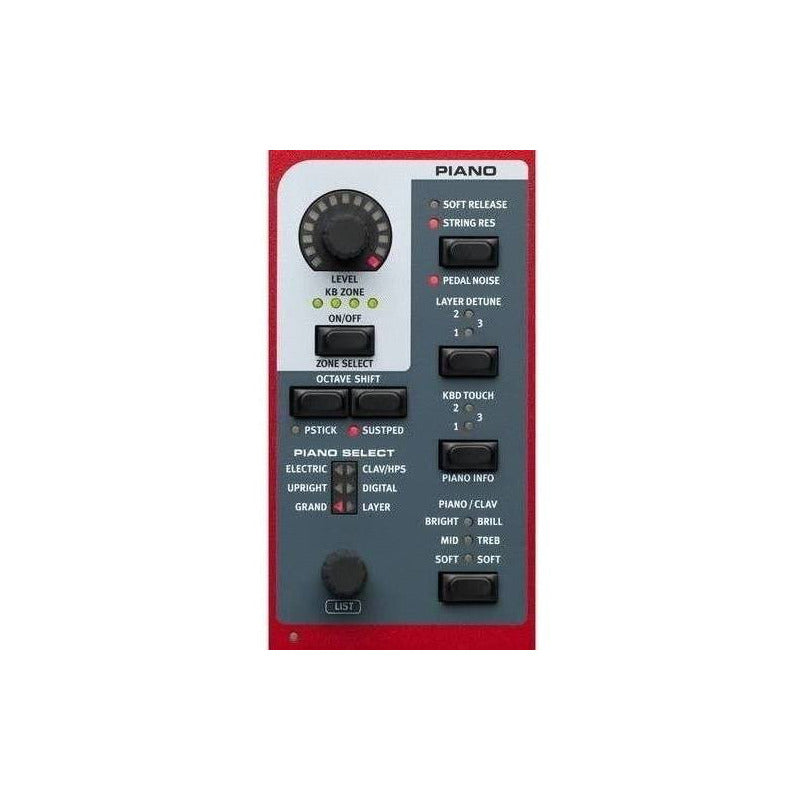 Nord Stage 4 Compact Teclado Profesional 73 Teclas Rojo