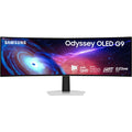 Samsung 49 Odyssey G9 Oled Curved Gaming G93sc Aluminum Silver