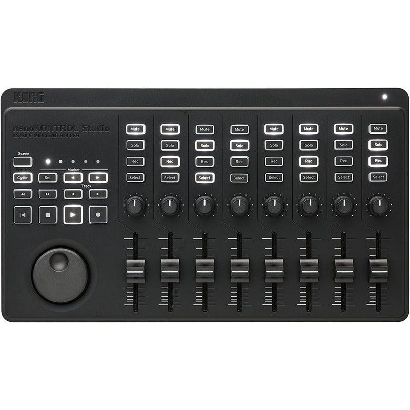 Korg Nanokontrol Studio Controlador Midi Portatil Negro