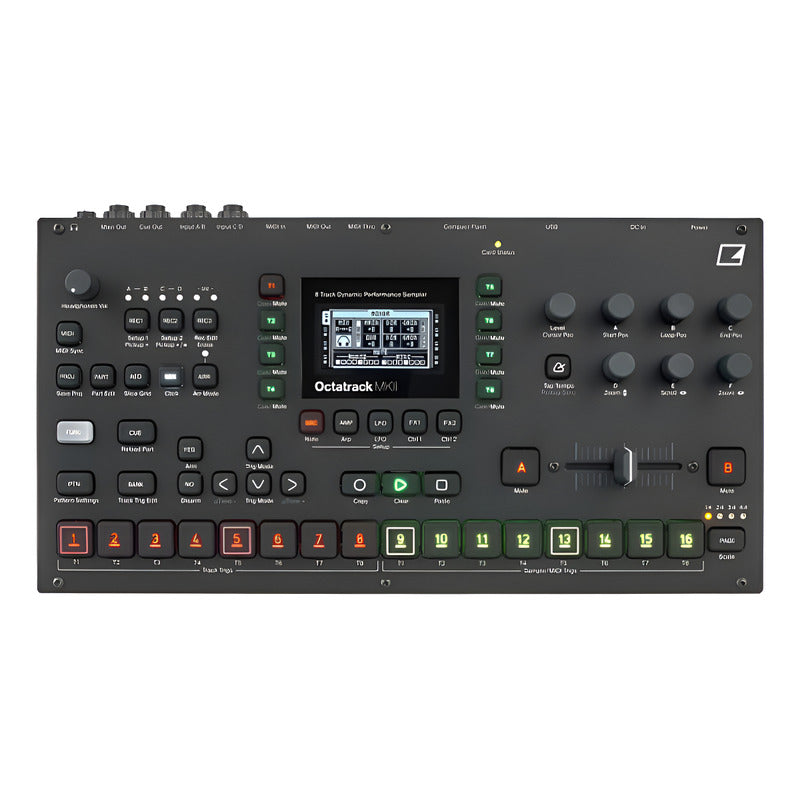 Elektron Octatrack Mk2 Sampler De 8 Tracks Negro