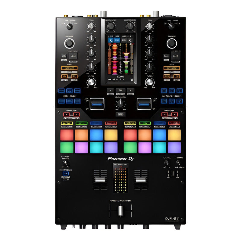 Pioneer Dj Djm-s11 Mezclador Dj 2 Canales Serato