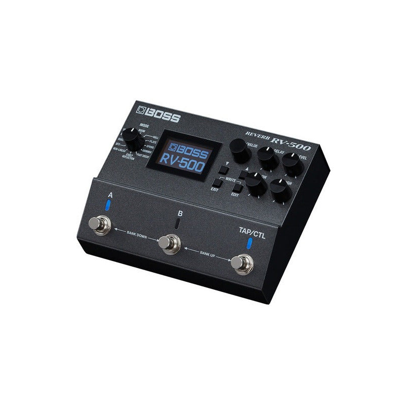 Boss Rv-500 Pedal De Efectos Reverb Negro