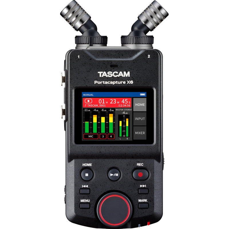 Tascam Portacapture X6 Grabadora Portatil Negro