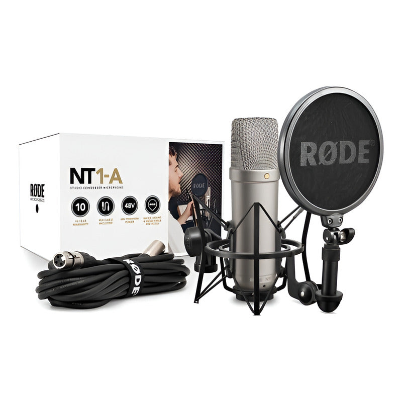 Rode Nt1-a Micrófono De Condensador Diafragma Silver