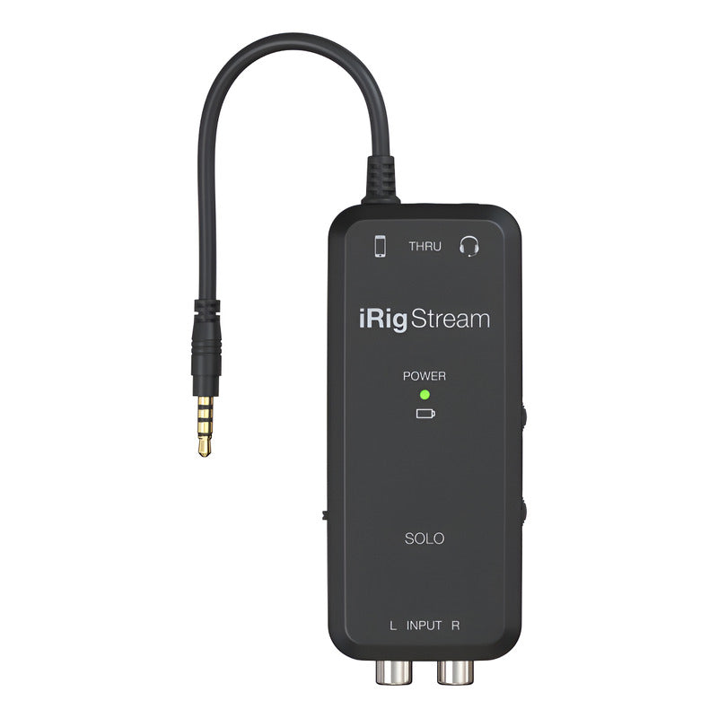 Ik Multimedia Irig Stream Solo Interfaz De Audio
