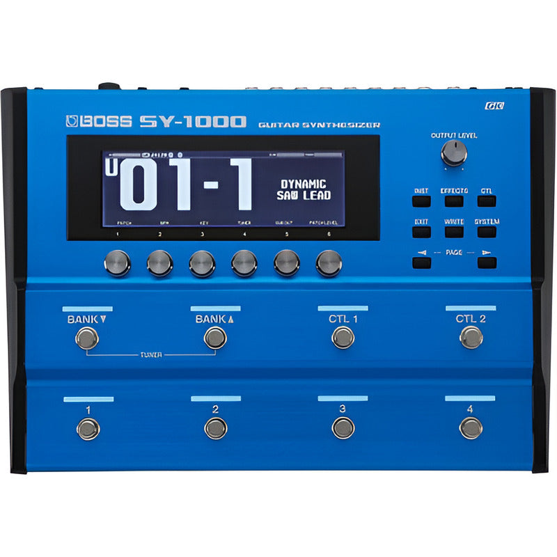 Boss Sy-1000 Pedal De Efectos Guitar Synthesizer Azul