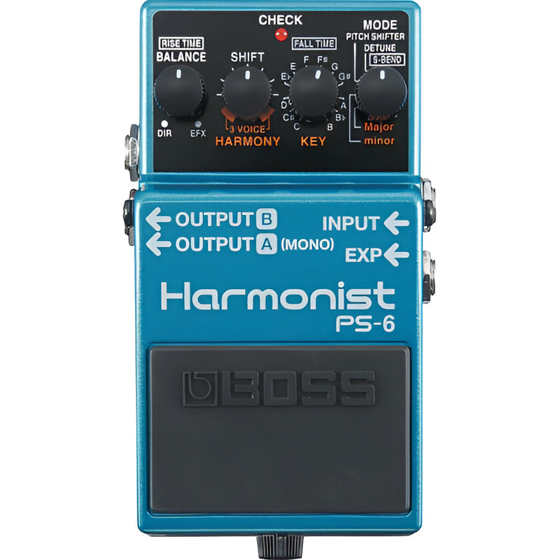 Boss Ps-6 Pedal De Efectos Harmonist Azul