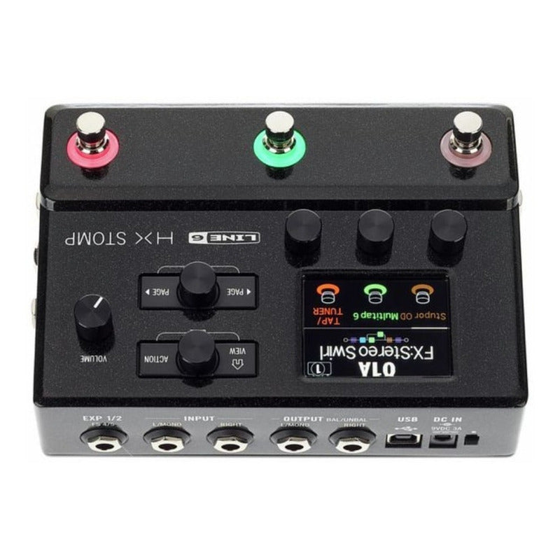 Line 6 Hx Stomp Pedal De Efectos Negro