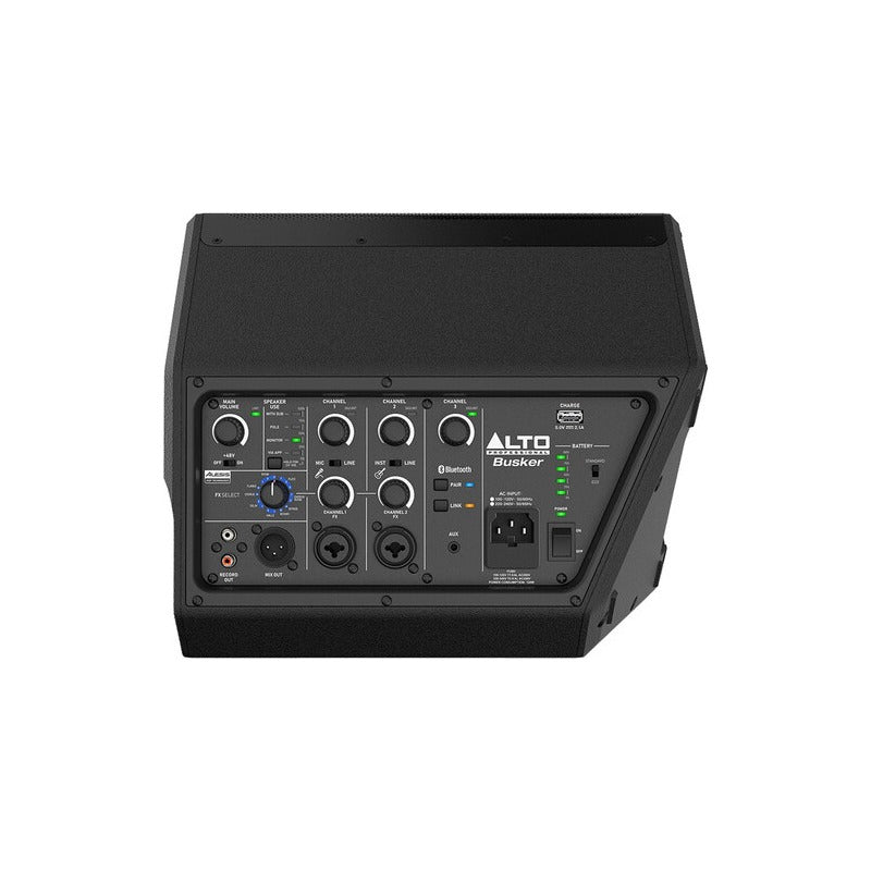 Alto Professional Buske Parlante Portatil Batería Recargable Negro