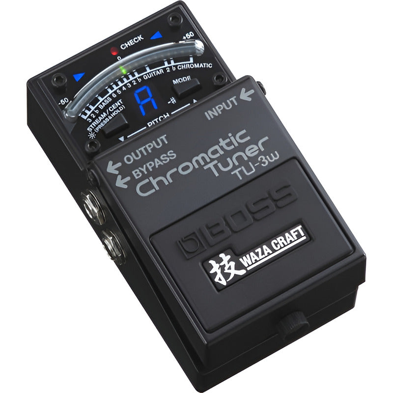 Boss Tu-3w Waza Craft Chromatic Tuner Pedal Negro