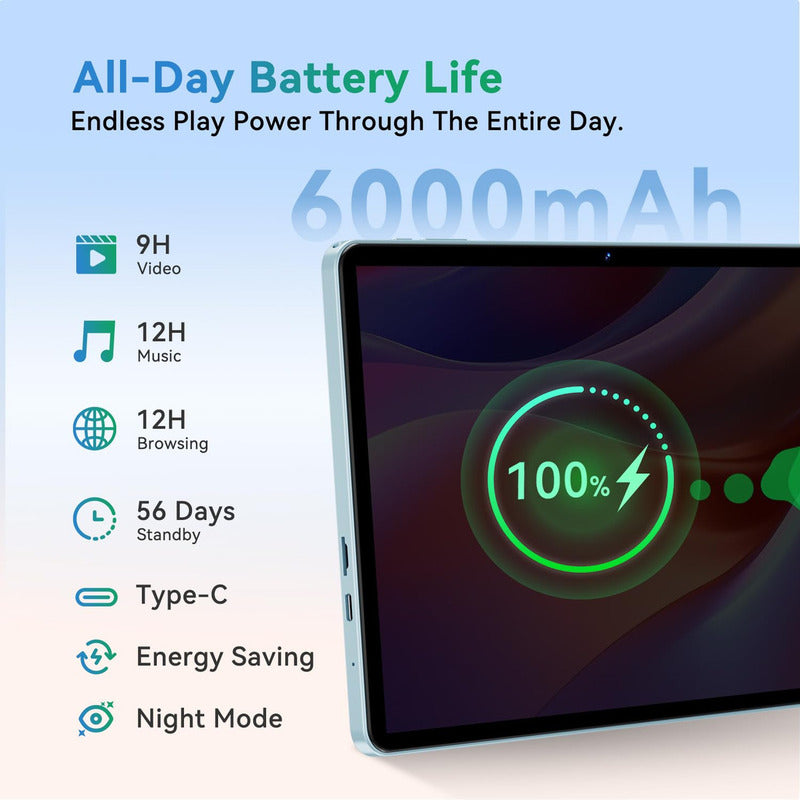 Svitoo 10  Gen1 Tablet Android 15 Octa Core 12 Gb Ram 128 Gb Azul