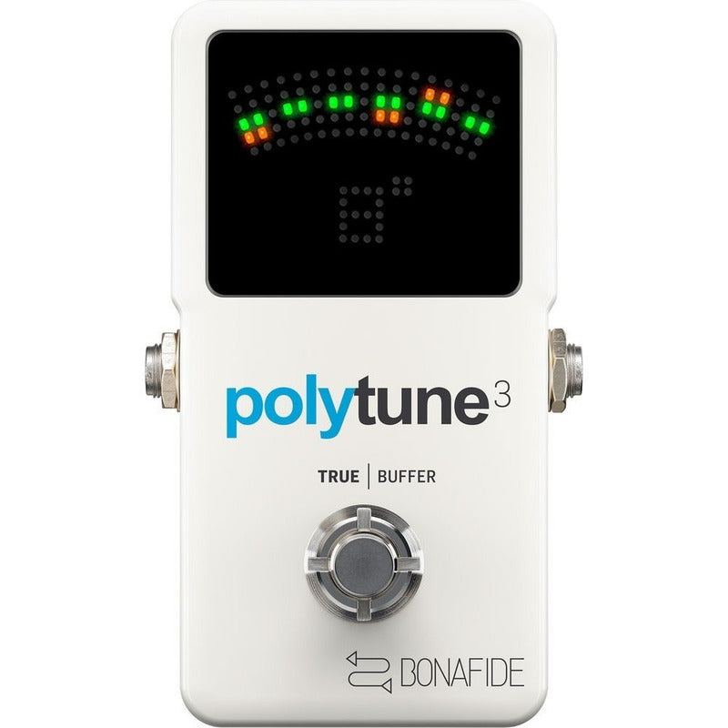 Tc Electronic Polytune 3 Pedal Tuner Blanco
