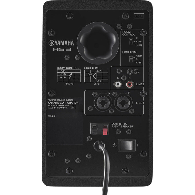 Yamaha Hs3 Monitor De Estudio Activo 3,5