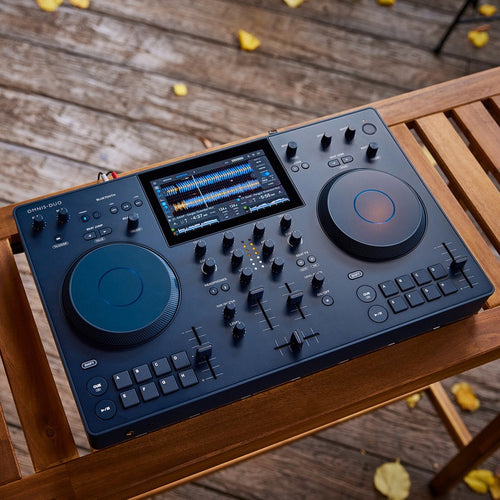 Alphatheta Omnis-duo Controlador Dj All-in-one Con Bateria Azul Acero