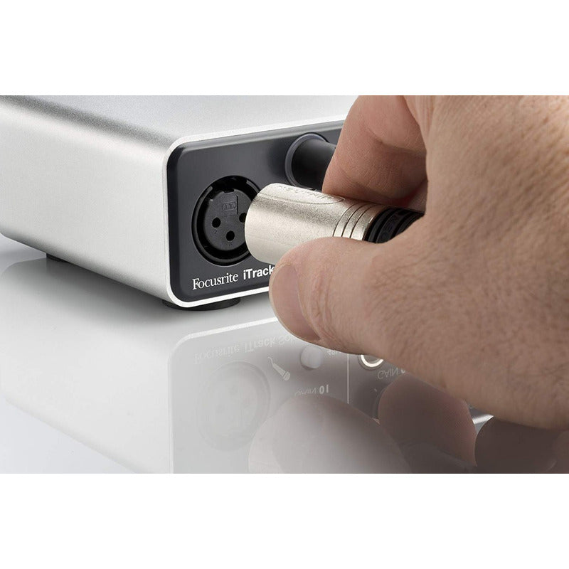 Focusrite Itrack Solo Interfaz Audio iPad Mac Y Pc Blanco