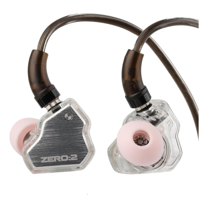 Linsoul 7hz X Crinacle Zero:2 Audifonos In Ear Plateado