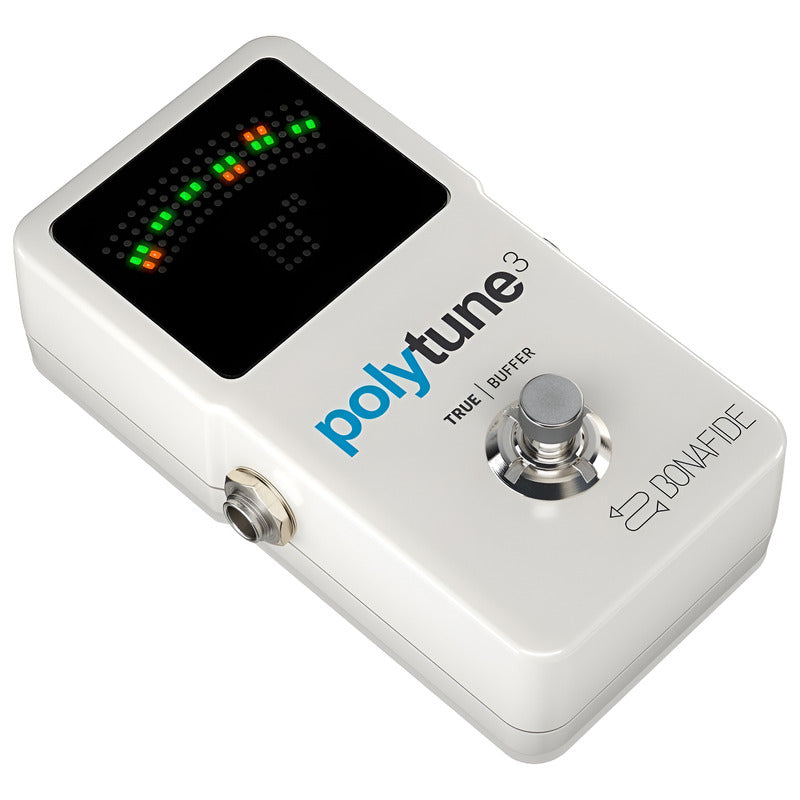 Tc Electronic Polytune 3 Pedal Tuner Blanco
