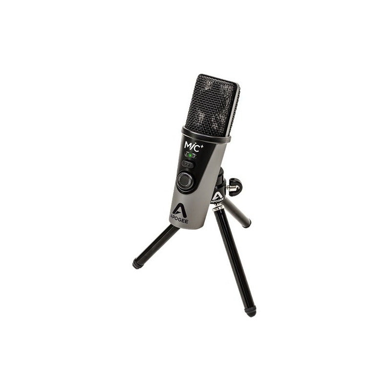 Apogee Mic + Plus Microfono Usb Cardioide Condensador Gris