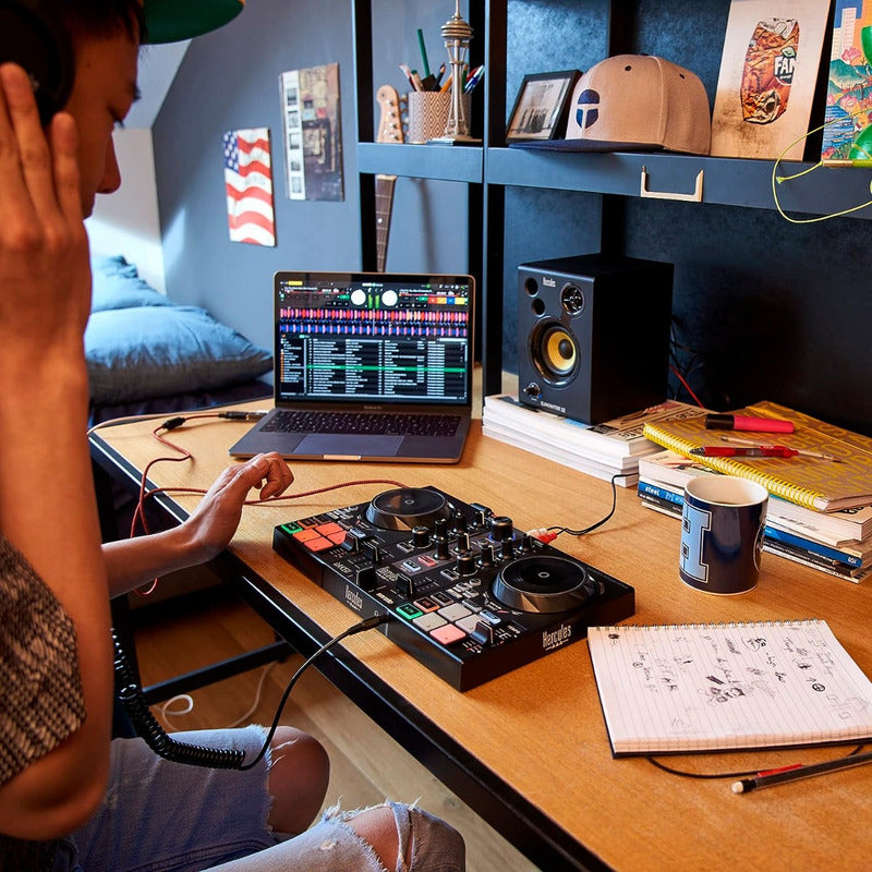 Hercules Dj Djcontrol Inpulse 200 Mk2 Controlador Dj Negro