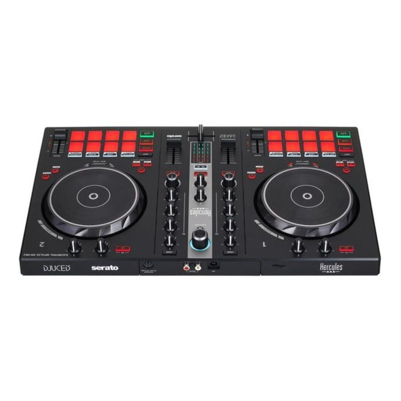 Hercules Dj Djcontrol Inpulse 300 Mk2 Controlador Dj Negro