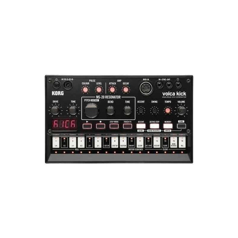 Korg Volca Kick Generador Analogo De Kicks Y Bajos Negro