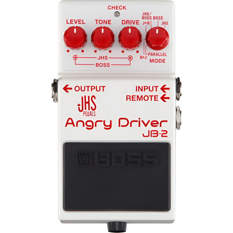Boss Jb-2 Pedal De Efectos Angry Driver Overdrive Blanco