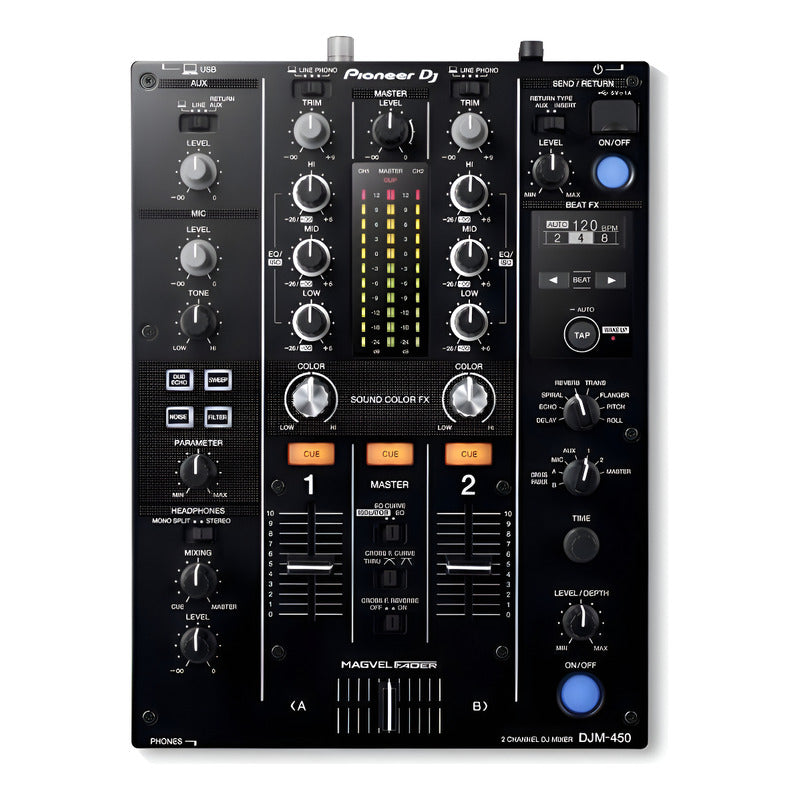Pioneer Djm 450 Mezclador Dj 2 Canales 220v