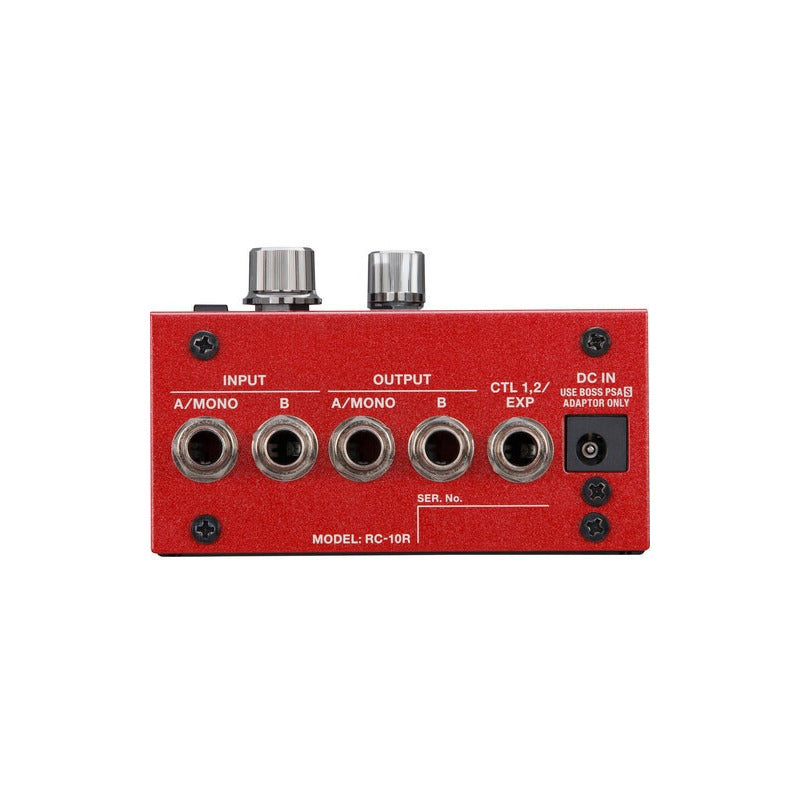 Boss Rc-10r Pedal De Efectos Rhythm Loop Station Rojo