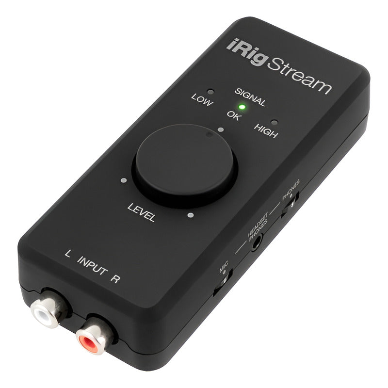 Ik Multimedia Irig Stream Interfaz Audio Ios Mac Android Negro