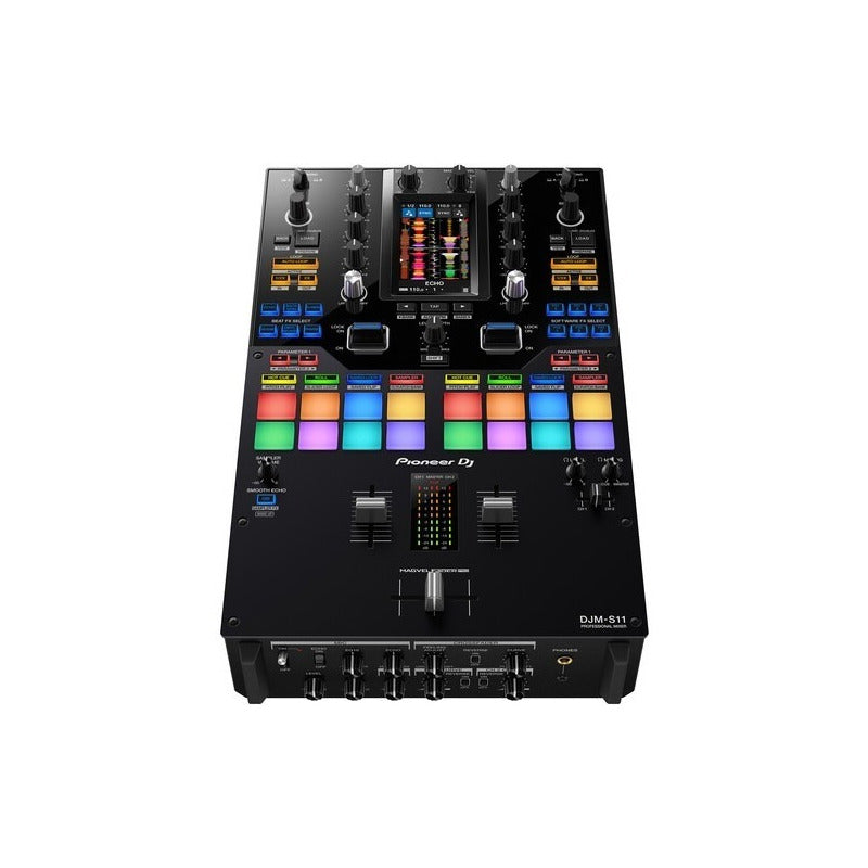 Pioneer Dj Djm-s11 Mezclador Dj 2 Canales Serato