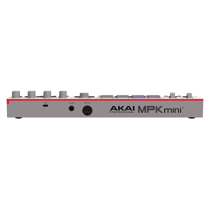 Akai Professional Mpk Mini Iv Controlador Midi 25 Teclas Gris