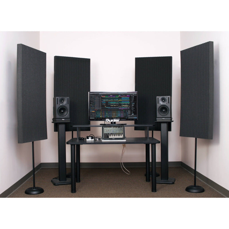 Auralex Promax V2 Paneles Acùsticoa Con Soportes De Suelo