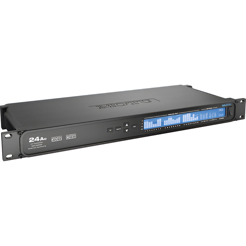 Motu 24ao Interfaz De Audio Usb Adat Avb 32 Bit 64x64 Negro 110v