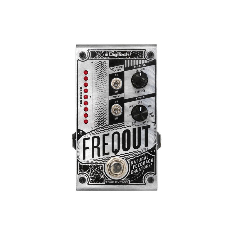 Digitech Freqout Natural Feedback Creator Pedal Plateado