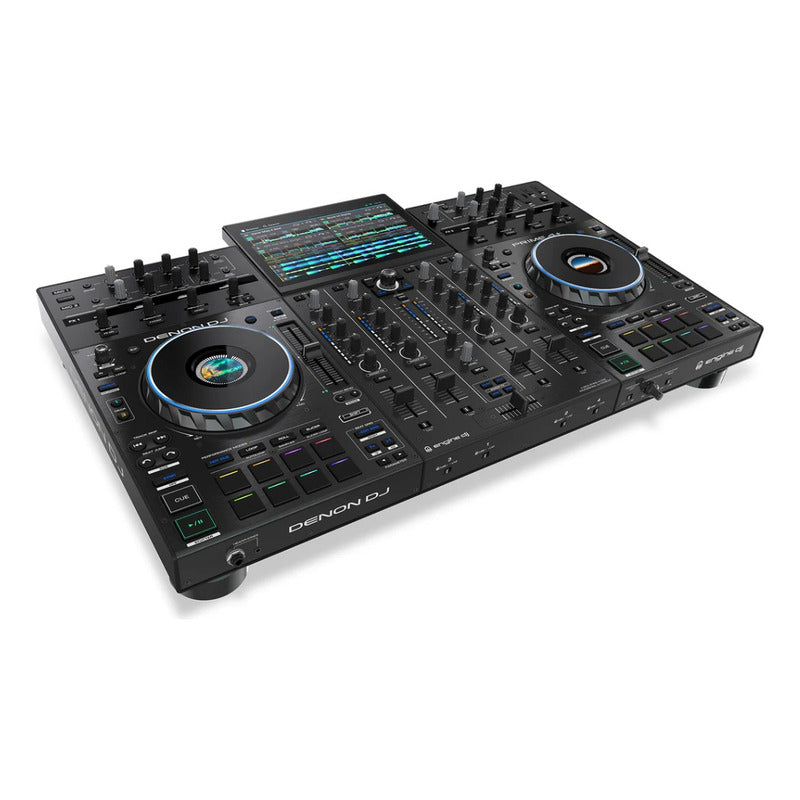 Denon Prime 4+ Controlador Dj Profesional 4 Canales Negro