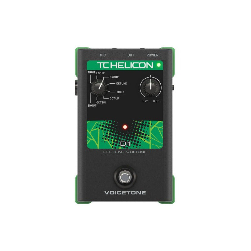 Tc Helicon Voicetone Single D1 Doubling & Detune Negro