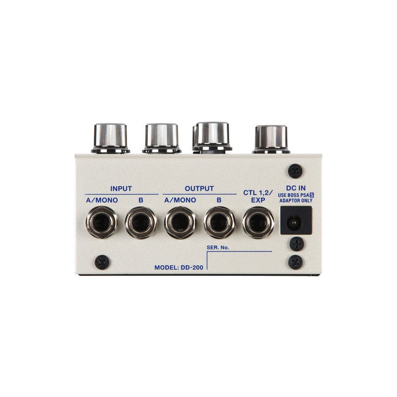 Boss Dd-200 Pedal De Efectos Digital Delay Plateado