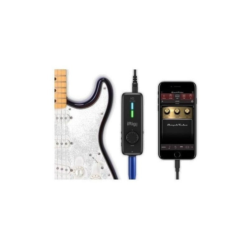 Ik Multimedia Irig Pro I/o Interfaz De Audio Ios Mac Y Pc  Negro