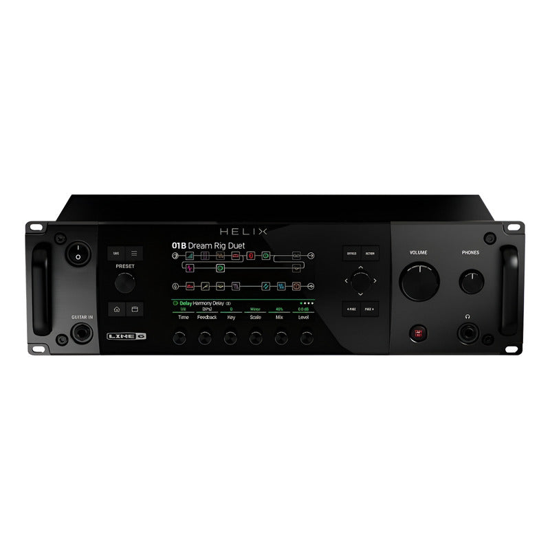 Line 6 Helix Rack Pedal Multi Efectos Guitarra Negro