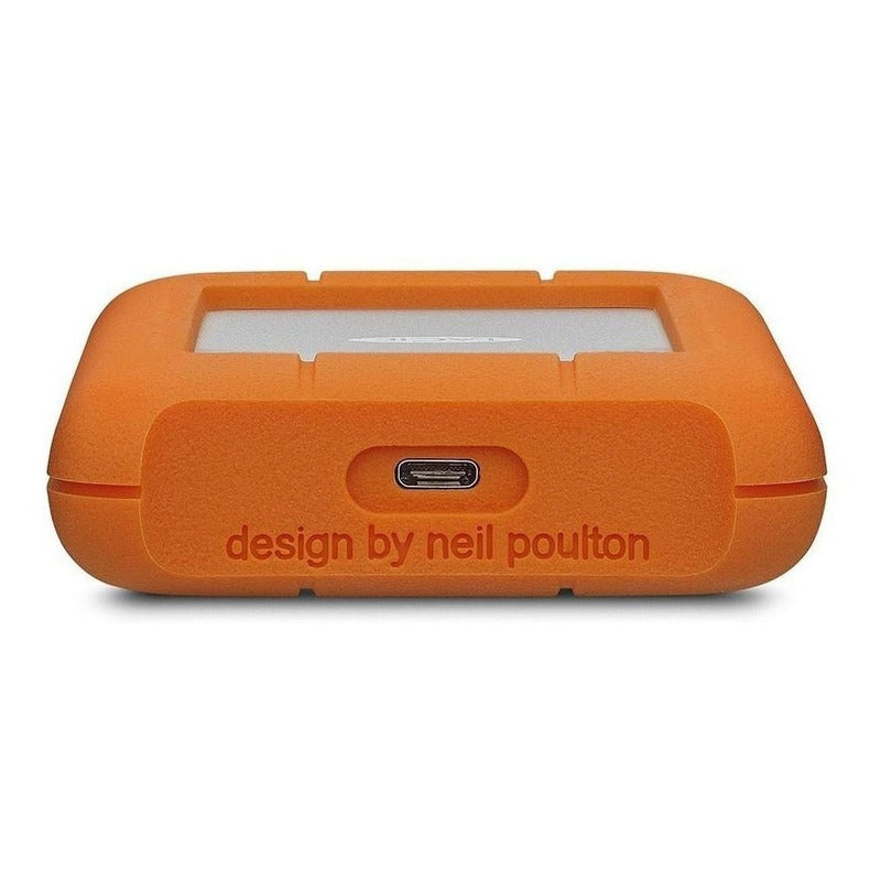 Disco Duro Externo Lacie Rugged Stfr4000800 4tb Naranja