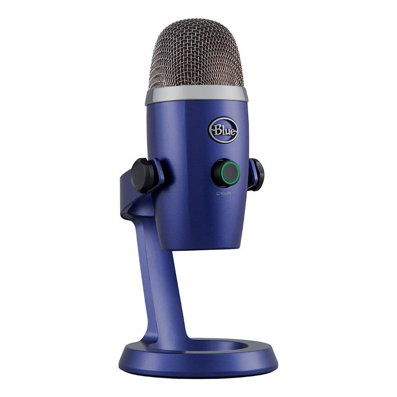 Blue Yeti Nano Micrófono Condensador Streaming Grabacion Vivid Blue