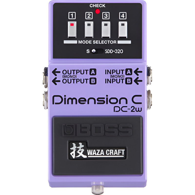 Boss Dc-2w Pedal De Efectos Waza Craft Dimension C Violeta