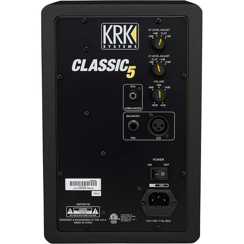 Krk Rokit 5 Classic Monitores De Estudio Par Negro