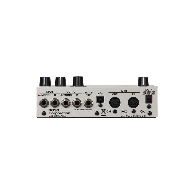 Boss Dd-500 Pedal De Efectos Digital Delay Blanco