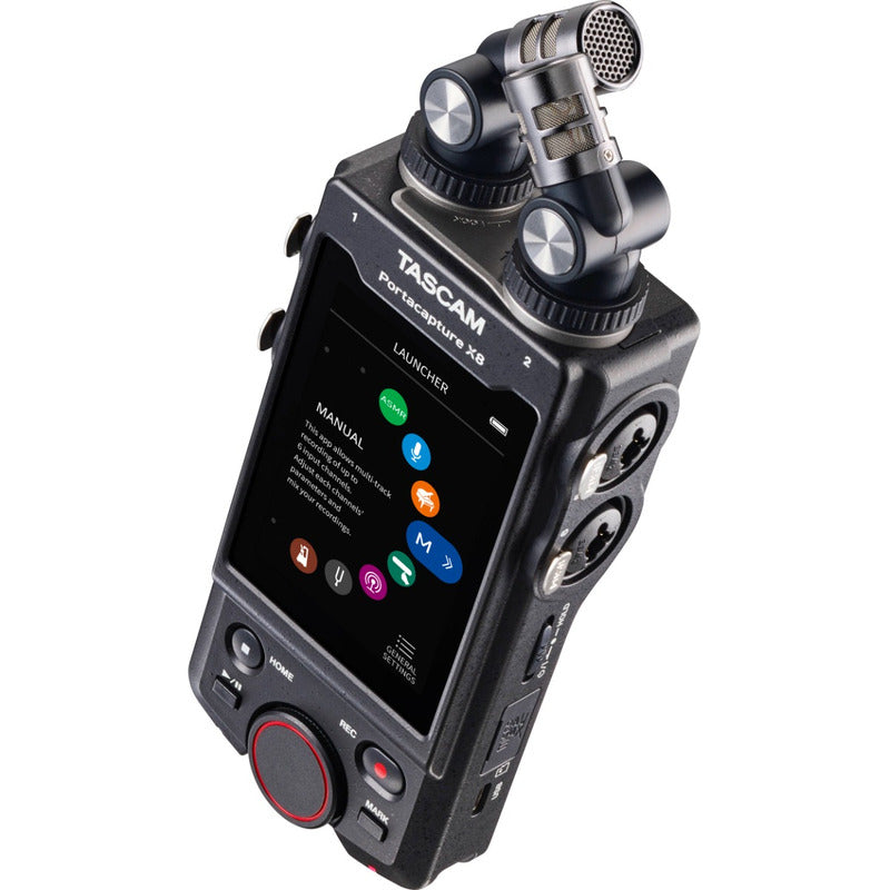 Tascam Portacapture X8 Grabadora Portatil Negro