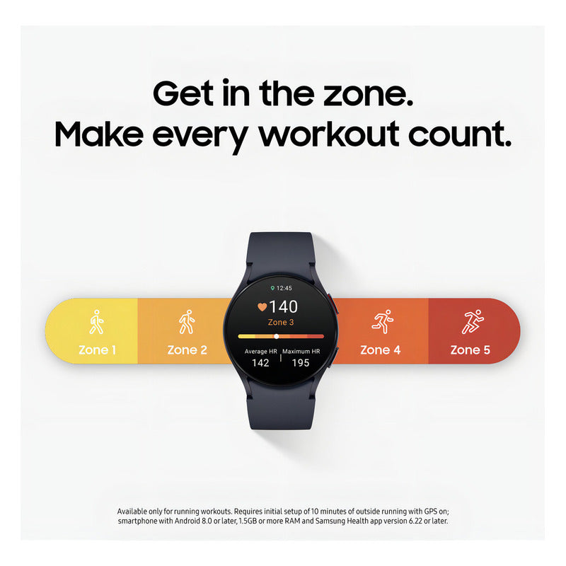 Galaxy Watch 6 44mm Black Reloj Inteligente Grafito Grafito