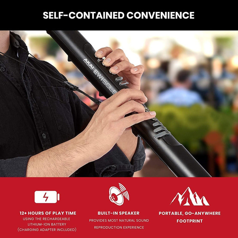 Akai Ewi Solo Instrumento Midi Viento Sonido Integrado