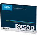 Crucial Bx500 2tb Ssd Sata 3 2.5 Negro
