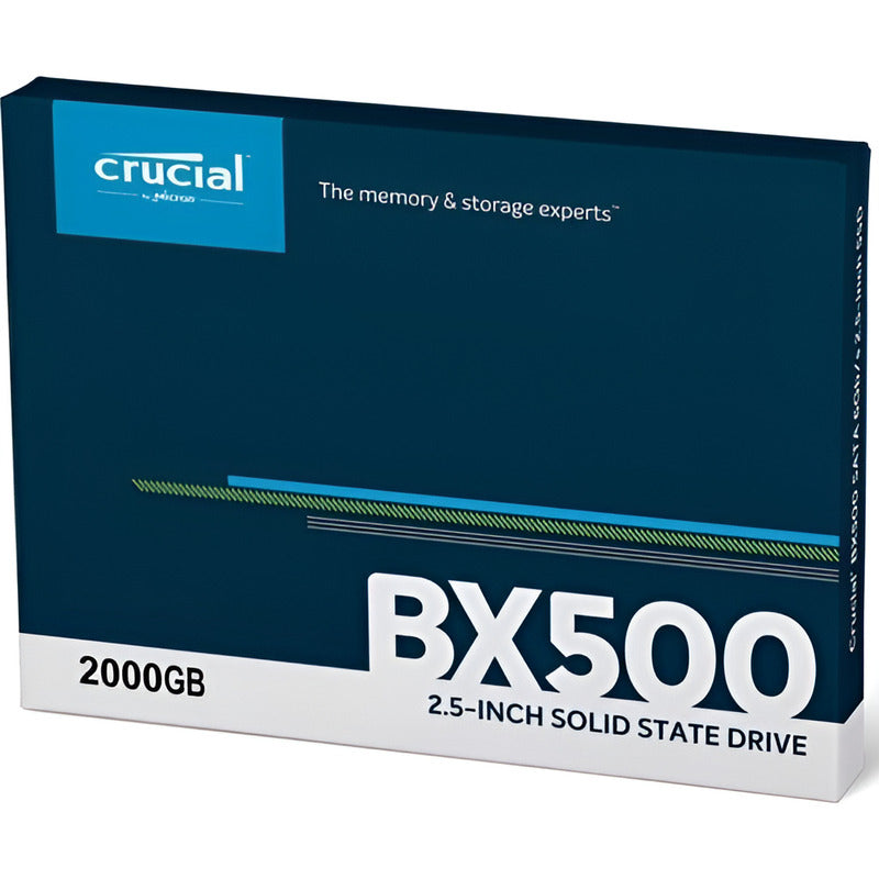 Crucial Bx500 2tb Ssd Sata 3 2.5 Negro